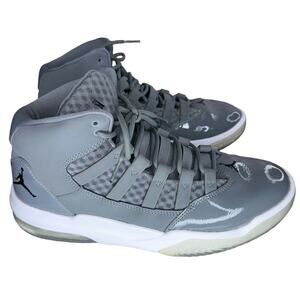 Jordan 11 Retro Max Aura Cool Grey Sneaker Head Men's Basketball Shoes Size 9.5